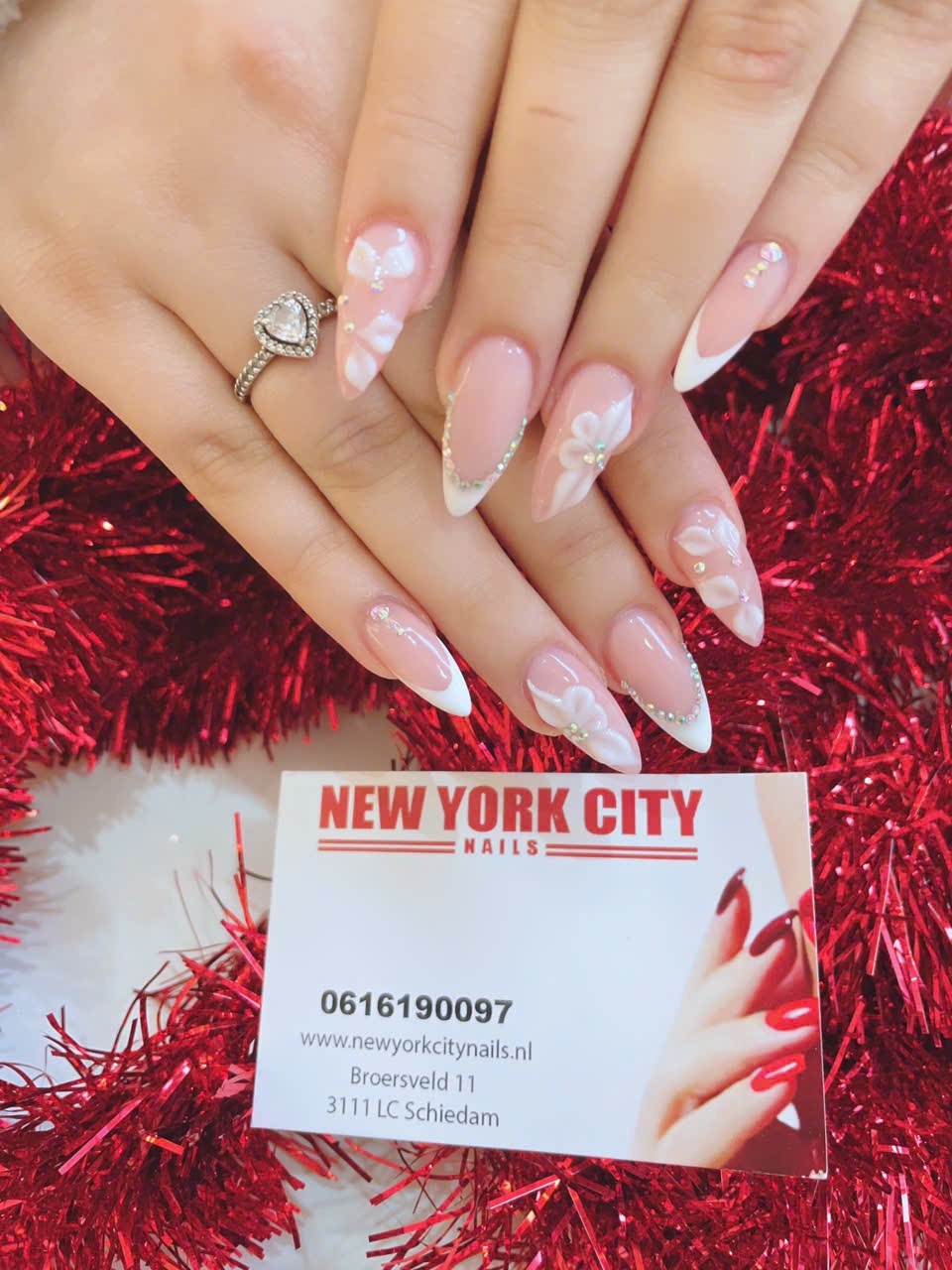 Beautifully manicured nails